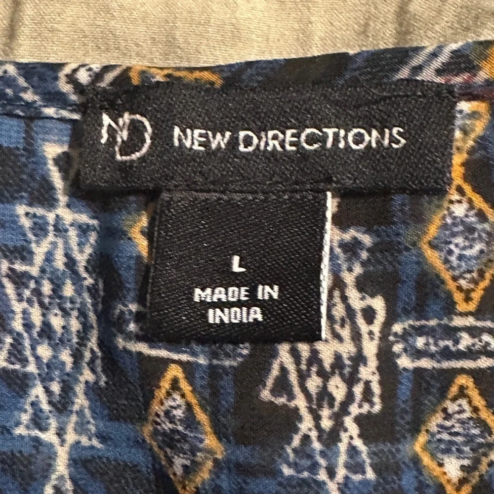 New Directions Sheer Blouse